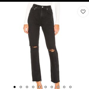 Agolde “Cherie” high rise straight